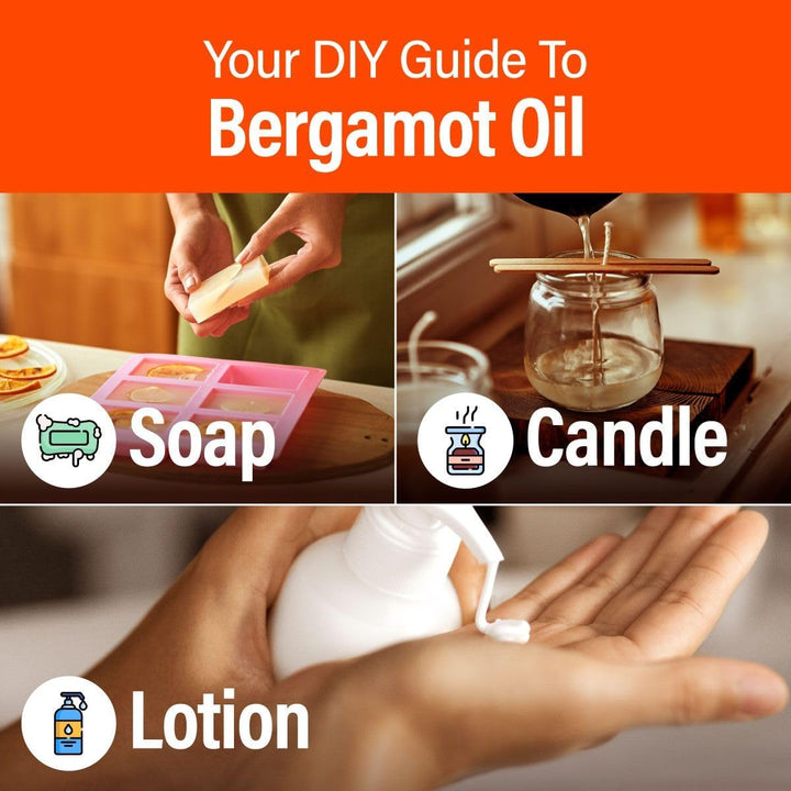 Bergamot Essential Oil - 100% Pure Therapeutic Grade fo