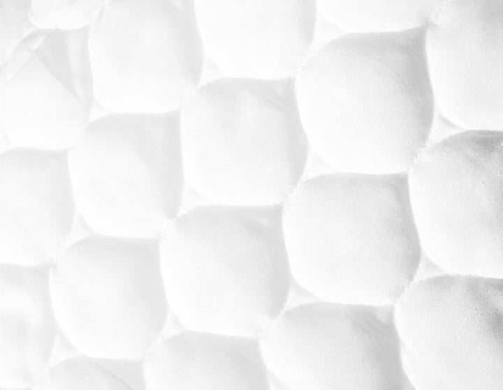 American Baby Company Waterproof Cradle/Bassinet Mattress Protector, Quilted Cotton Fitted Cradle/Bassinet Mattress Pad Cover, White, 33 x 15