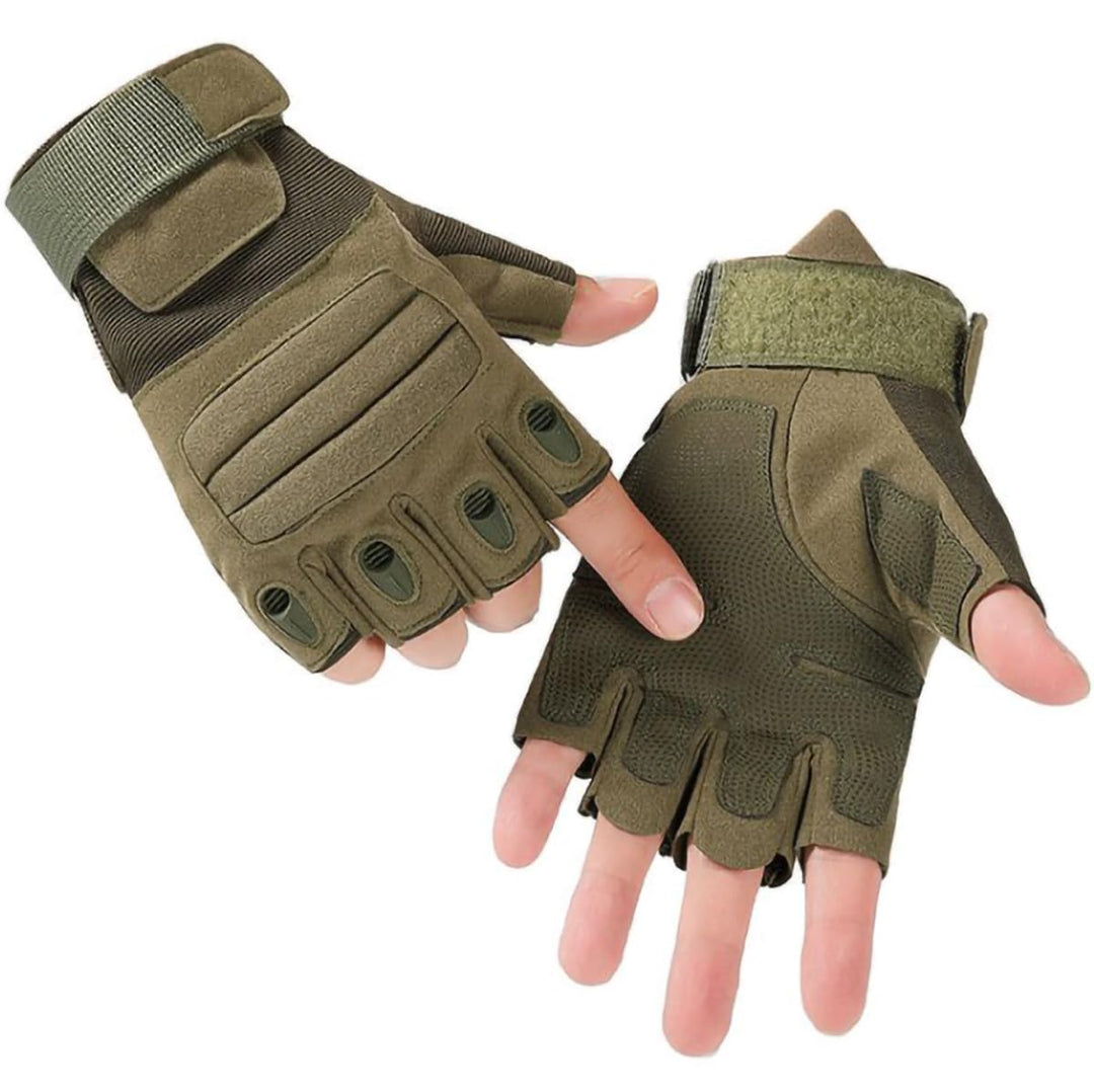 Half Finger Tactical Gloves for Men,Touchscreen Fingerless Airsoft Gloves for Outdoors Hunting Motorcycle Cycling Work Gloves