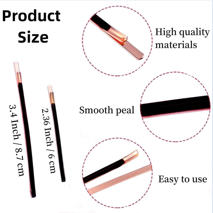 Aguder Jumbo Bobby Pins Metal Hair Pins Aguder Hair Clips for Hair Decoration, 10pcs (5 long and 5 short), Black