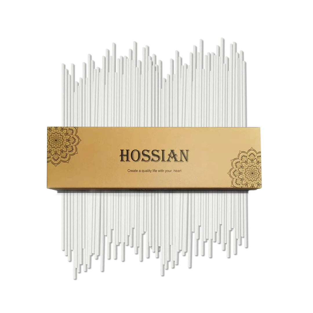Reed Diffuser Sticks- White Fiber Diffuser Sticks-Fiber Reed Diffuser Replacement Refill Sticks(50pcs,7.5 x 3.5mm)