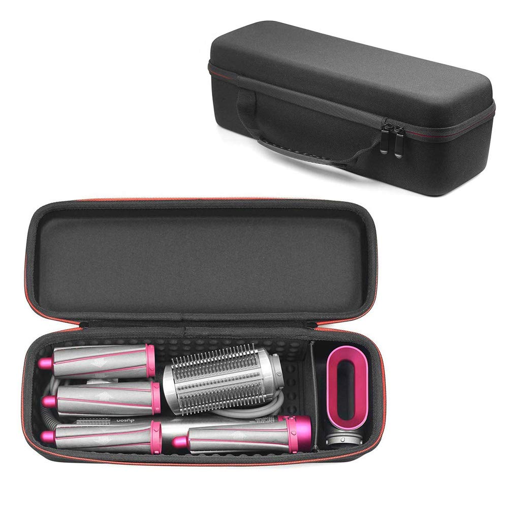 Protective Travel Storage Case for Dyson Airwrap Styler Hair Curler Accessories, Hard Shell Shockproof Dustproof Organizer for Dyson Airwrap Complete Styler Hair Styling Set