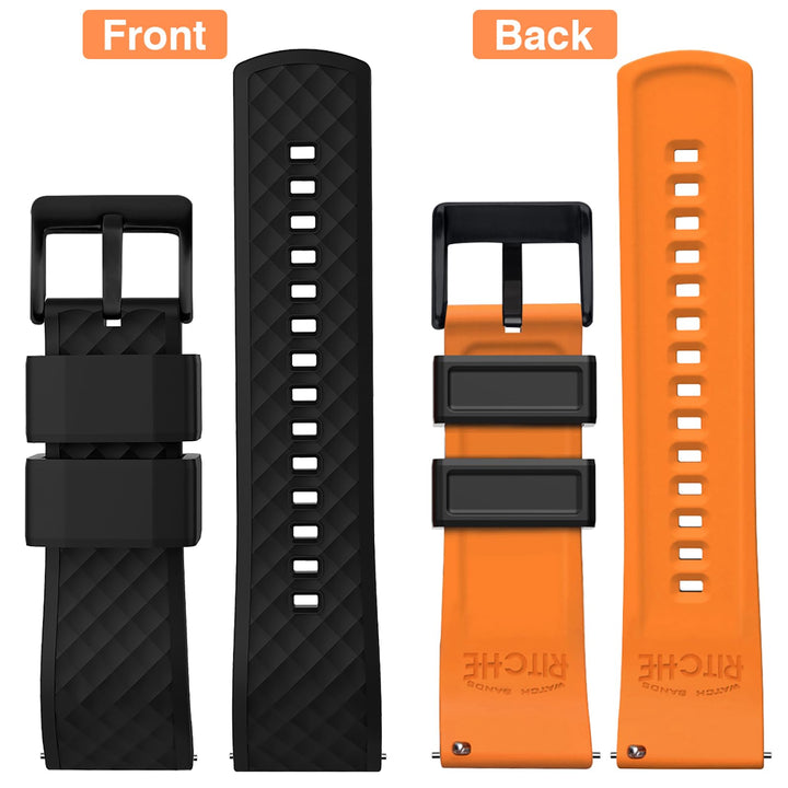 22mm Silicone Watch Band Compatible with Samsung Galaxy Watch 3 (45mm) Samsung Gear S3 Classic Watch Quick Release Rubber Watch Bands for Men Women, Valentine&#39;s day gifts for him or her