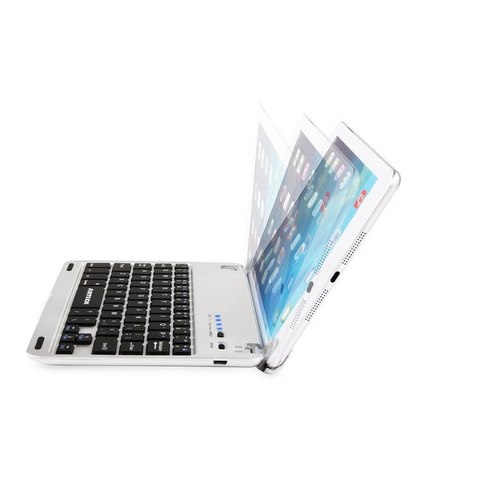 Keyboard Ultra-Thin Apple iPad Mini Bluetooth Keyboard Folio Stand Groove for Apple iPad Mini 5 (2019) iPad Mini 4 (2015) with 130 Degree Swivel Rotating