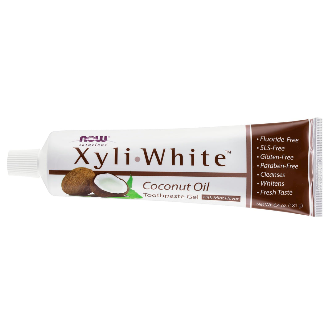 Now Foods, Solutions, XyliWhite, Toothpaste Gel, Coconu