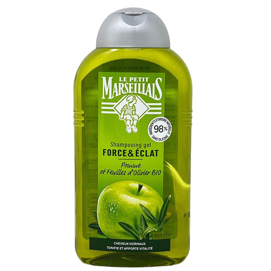 French Shampoo - Apple Extract and Olive Leaf - Normal Hair 8.4 oz