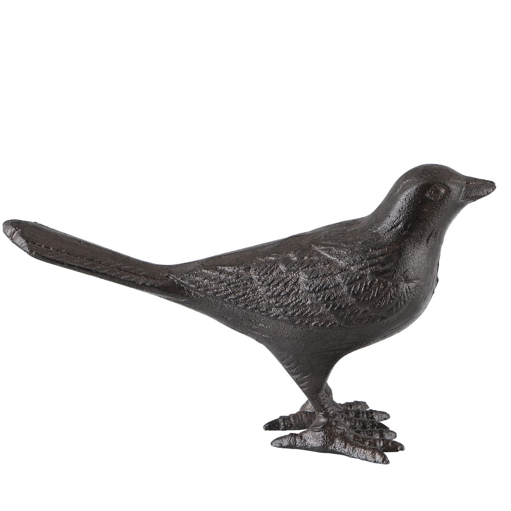 Cast Iron Bird Figurine, Bird Statues Home Decor, Decorative Dove Sculpture Ornament for Farmhouse, Shelf
