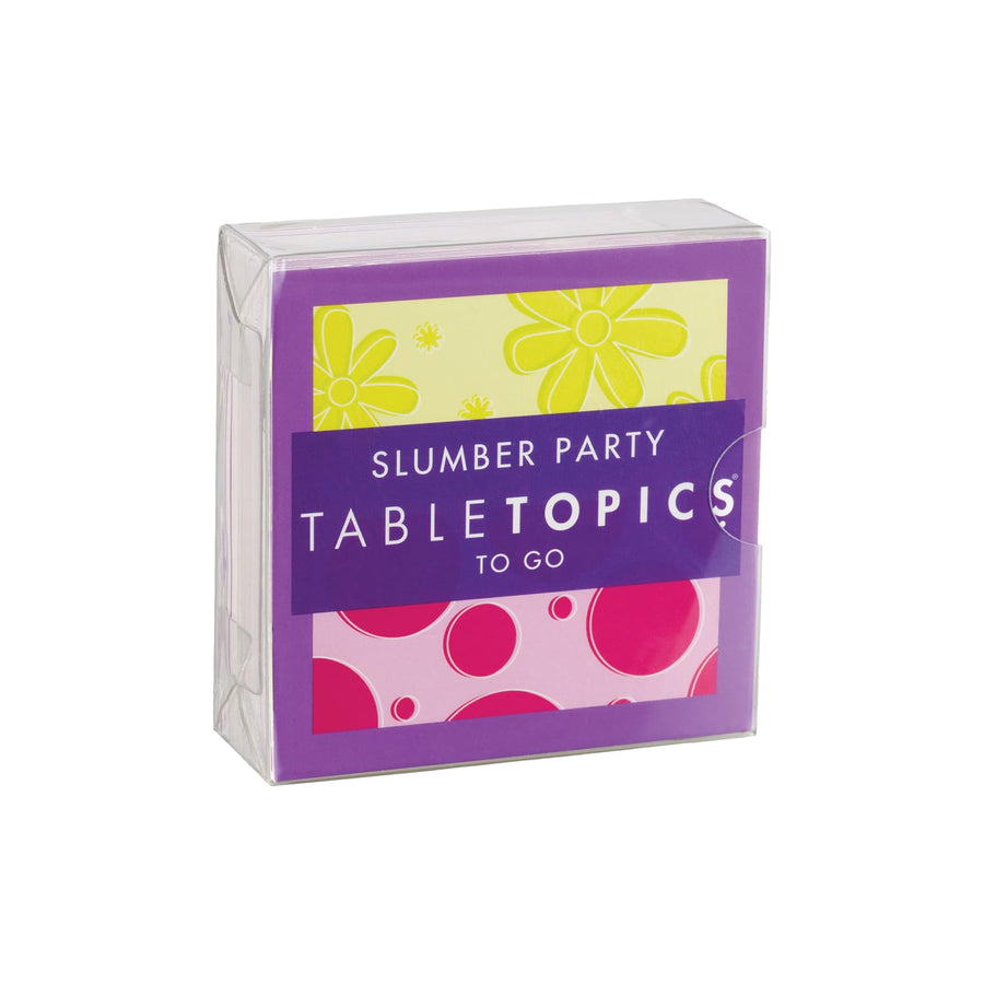 TableTopics Slumber Party to Go - 40 Fun Thought-Provok