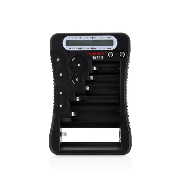 Tenergy T-333 Universal Battery Tester, LCD Display, Ce