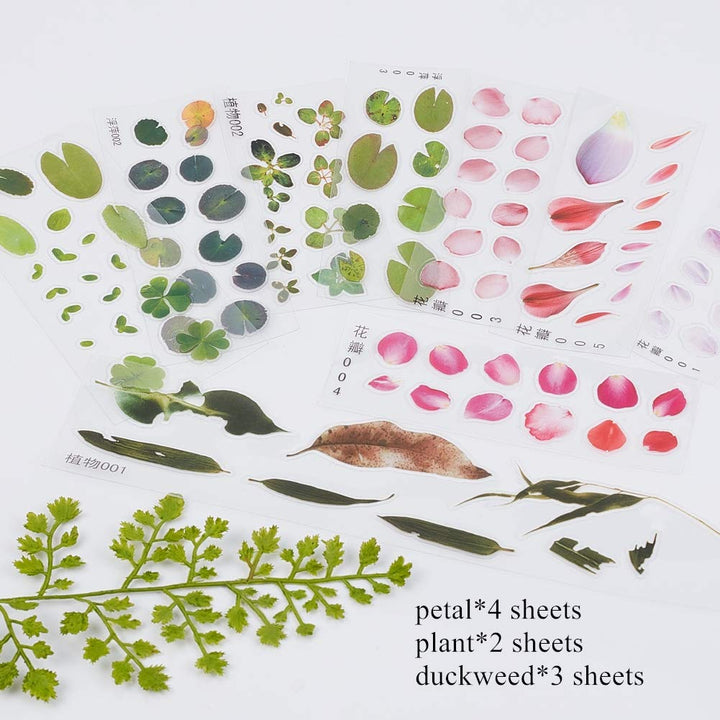 OLYCRAFT 18 Sheets 3D Goldfish Film Stickers Koi Pond P