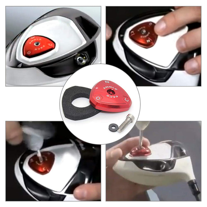 Golf R11 Plate #8 Sole Plate, Golf Adjustable ASP Sole Plate Compatible with R11 Driver FW Head + Screw Red