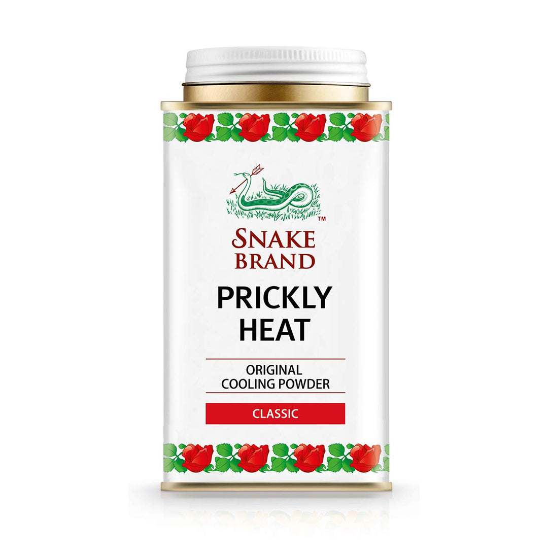 Snake Brand Prickly Heat Cooling Talcum Powder | For He