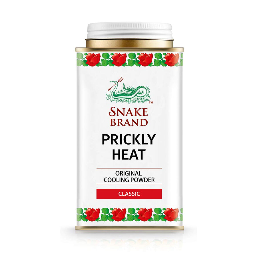 Snake Brand Prickly Heat Cooling Talcum Powder | For He
