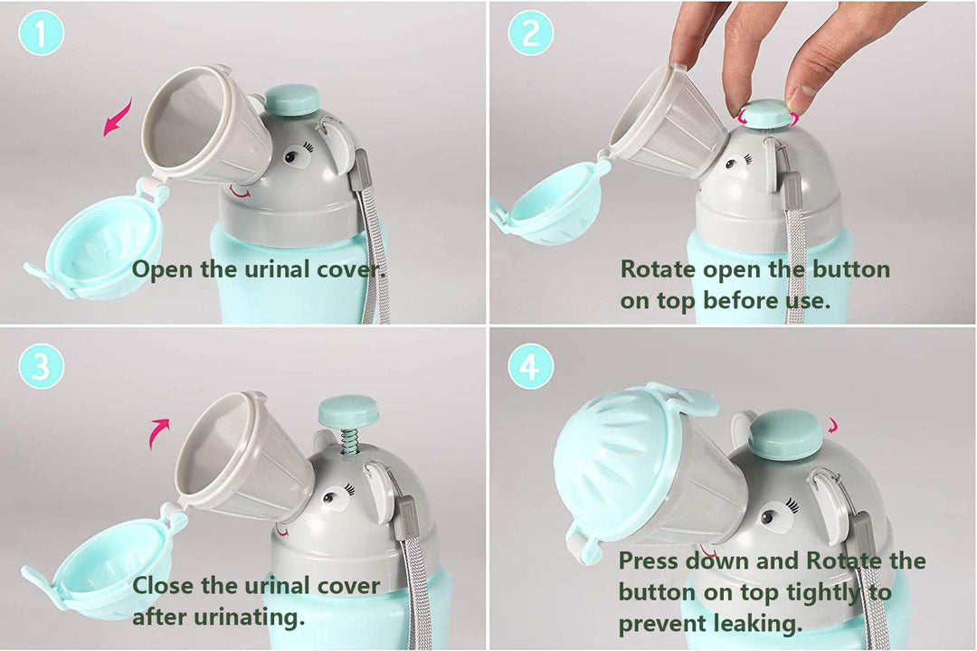 ONEDONE Portable Potty Baby Child Potty Urinal Emergenc
