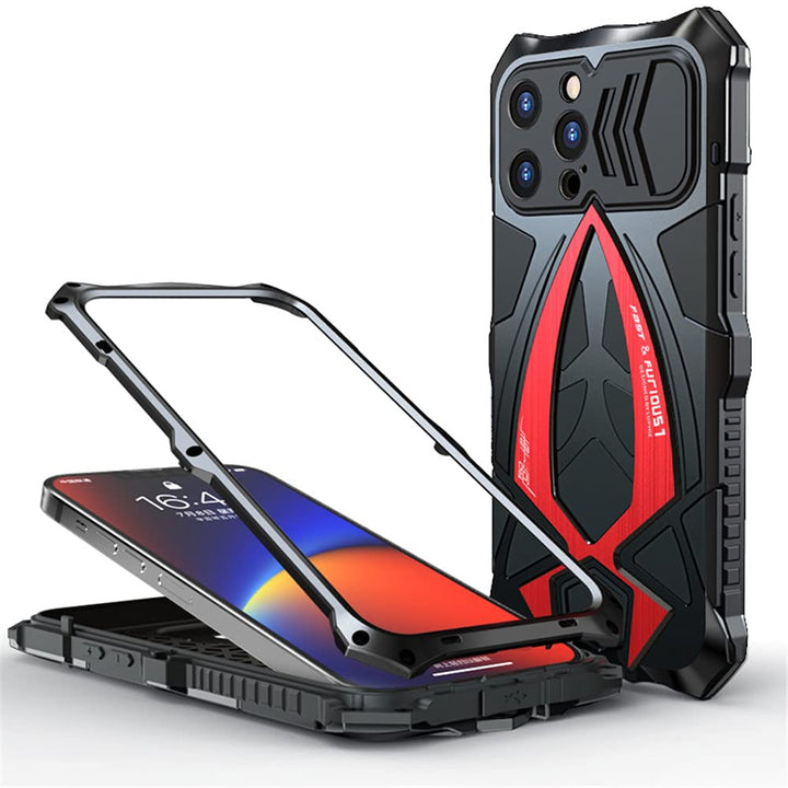 Metal Armor Compatible with for iPhone 13 Pro Max Case 