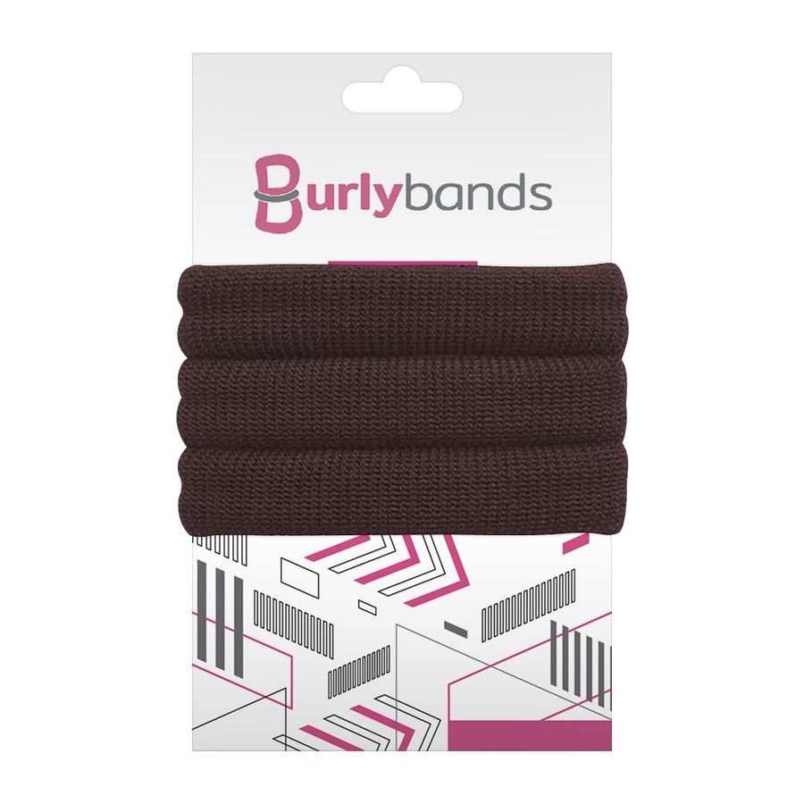 - The Ultimate Hair Ties for Thick Heavy or Curly Hair. No Slipping Damage Breaking or Stretching Out. Seamless Ponytail Holders Scrunchies Sports Hair Ties for Thick Hair (Brown)