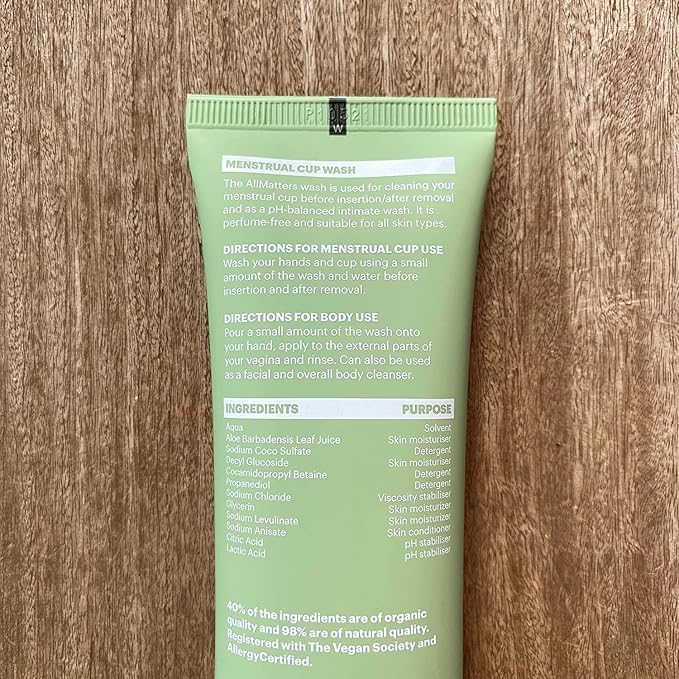 OrganiWash (2.5oz) - Mild Cleanser for The Body and Men