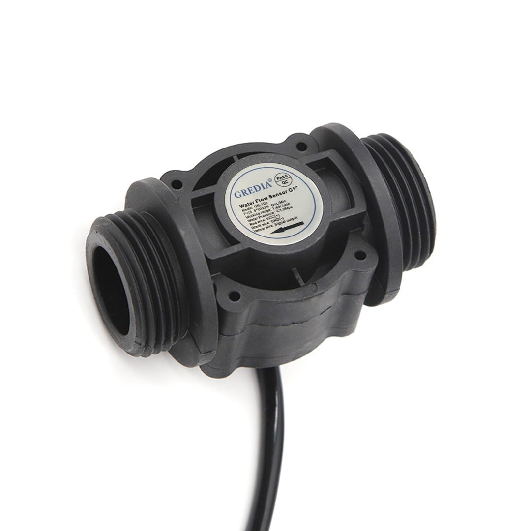1 Water Flow Sensor Food-Grade Switch Hall Effect Flowmeter Fluid Meter Counter 1-60L/min