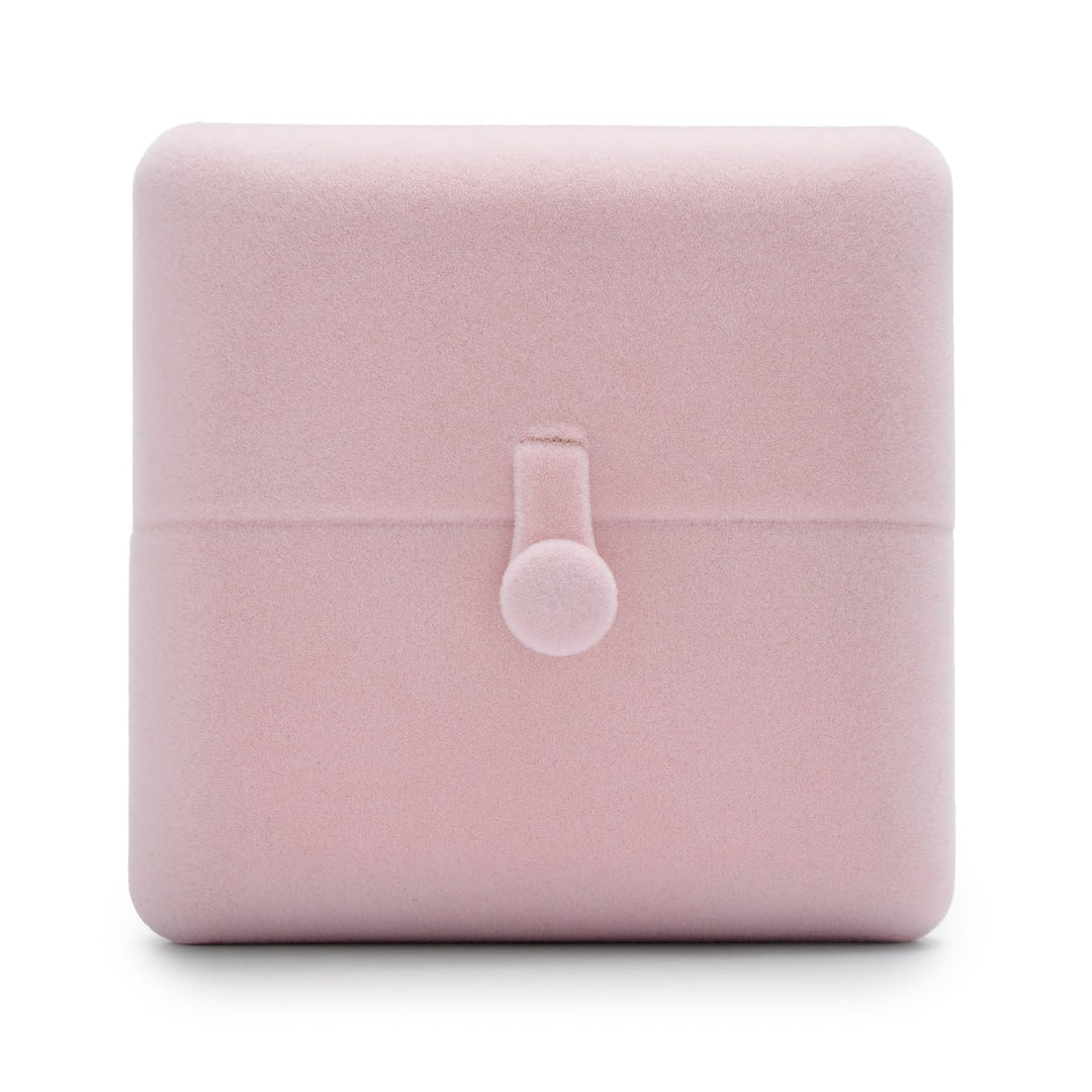 Pink Velvet Bangle Gift Box Bracelet Storage Case Jewelry Gift Boxes