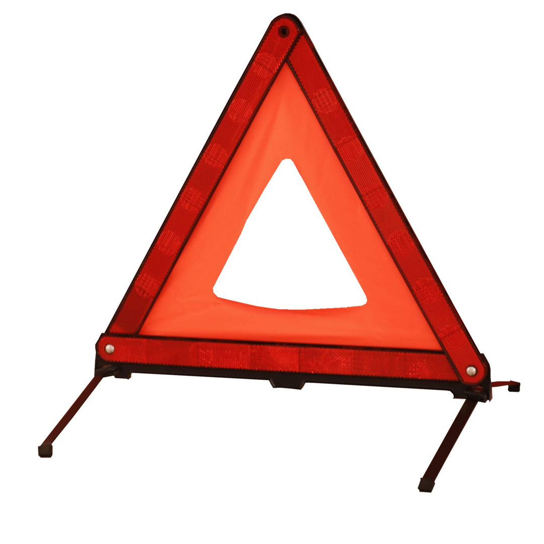 KAFEEK Reflective Warning Triangle Emergency Warning Triangle Roadside Safety Triangle Kits (Set of 1)