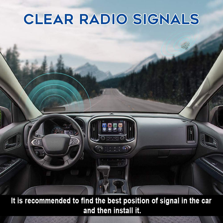 Bingfu Car Antenna Car Stereo FM AM Radio Antenna Car A