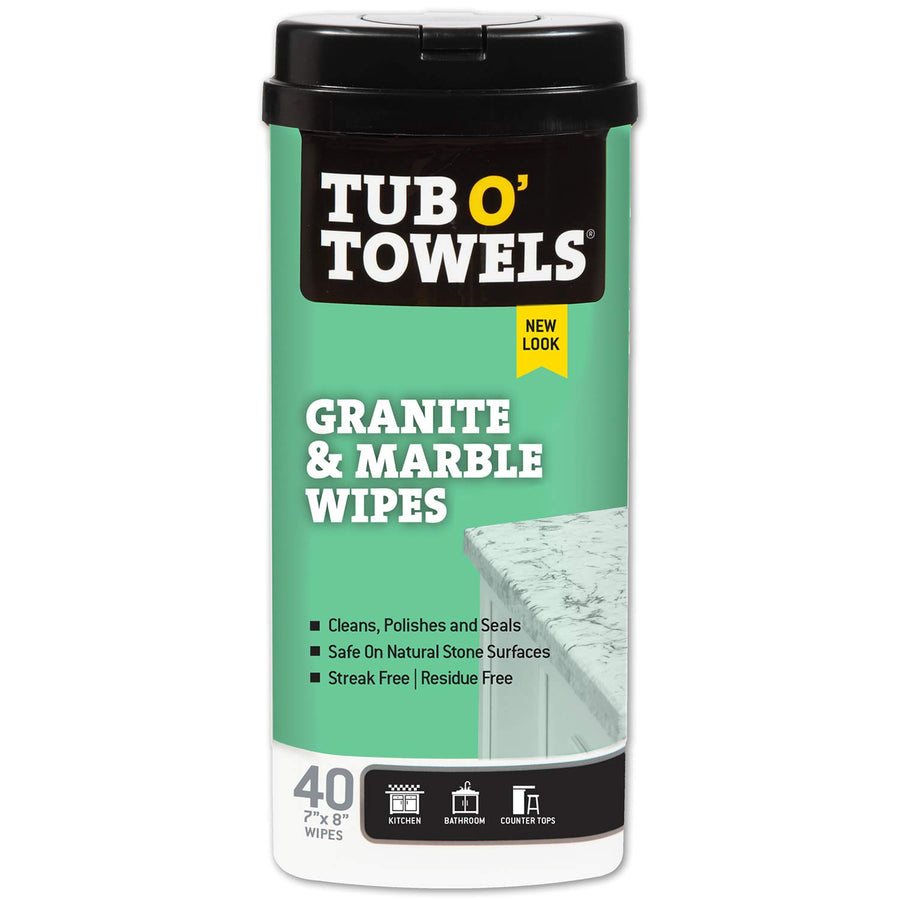 Tub O Towels TW40-GR Granite And Marble Cleaning, Polis