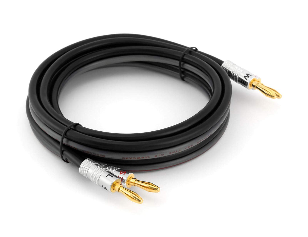 Silverback 12 AWG 259 Strand Speaker Wire with Banana P