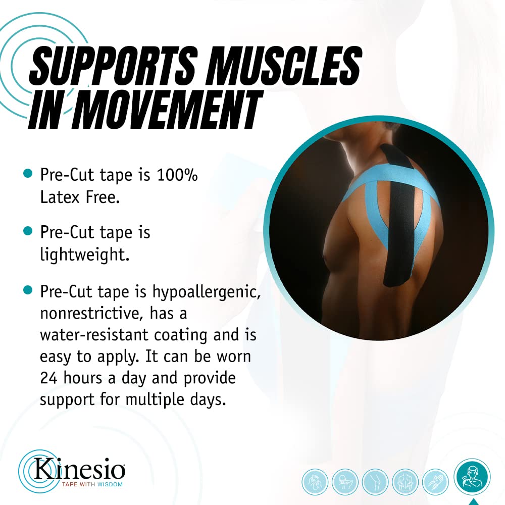 Kinesio Pre-Cut Application Shoulder Tape