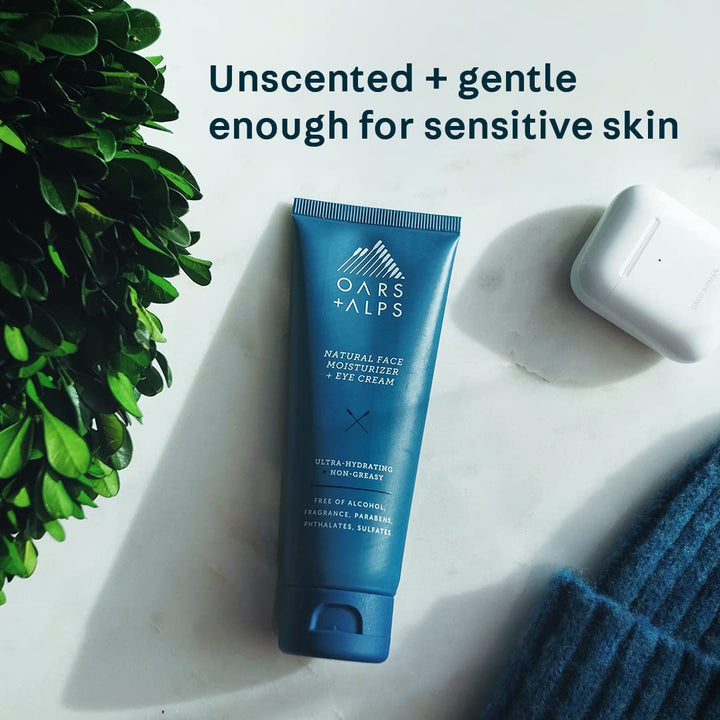 Face Moisturizer and Eye Cream, Hydrates Skin with Shea Butter and Jojoba Oil, Anti Aging, Vegan and Gluten Free