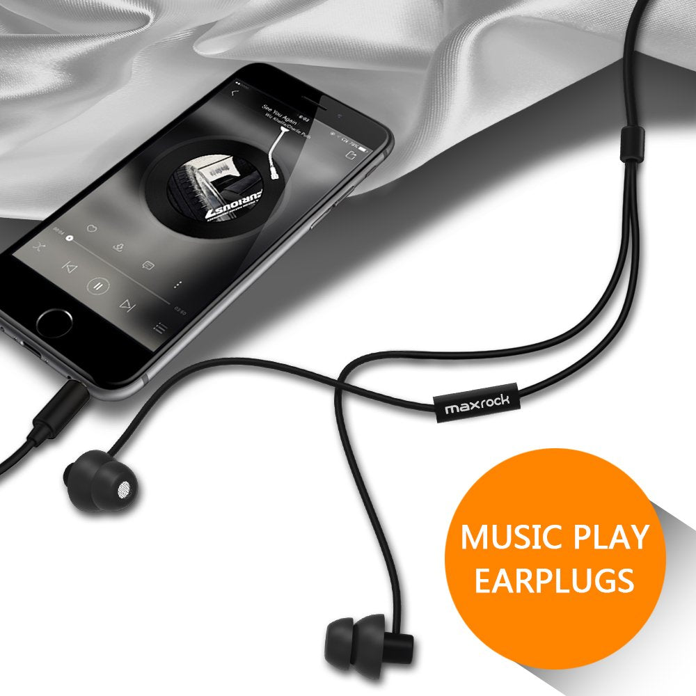 MAXROC Sleep Earplugs - Noise Isolating Ear Plugs Sleep