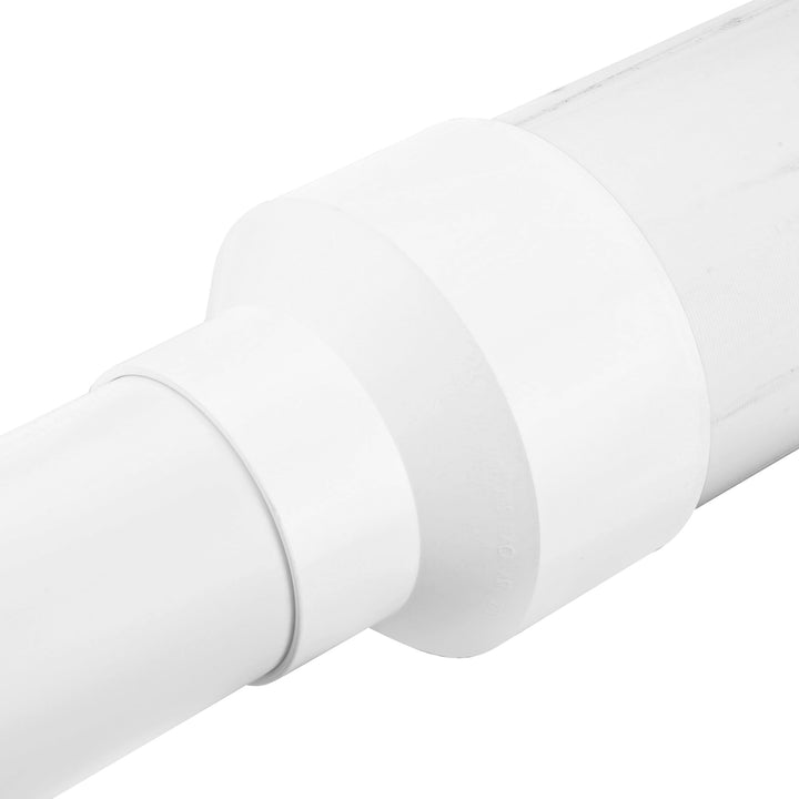 6P07 PVC S&amp;D Increaser/Reducer Coupling, 4-Inch X 6-Inch, for Hub X Hub Solvent-Weld Connections, for use with 4-Inch &amp; 6-Inch Sewer and Drain Pipe, White