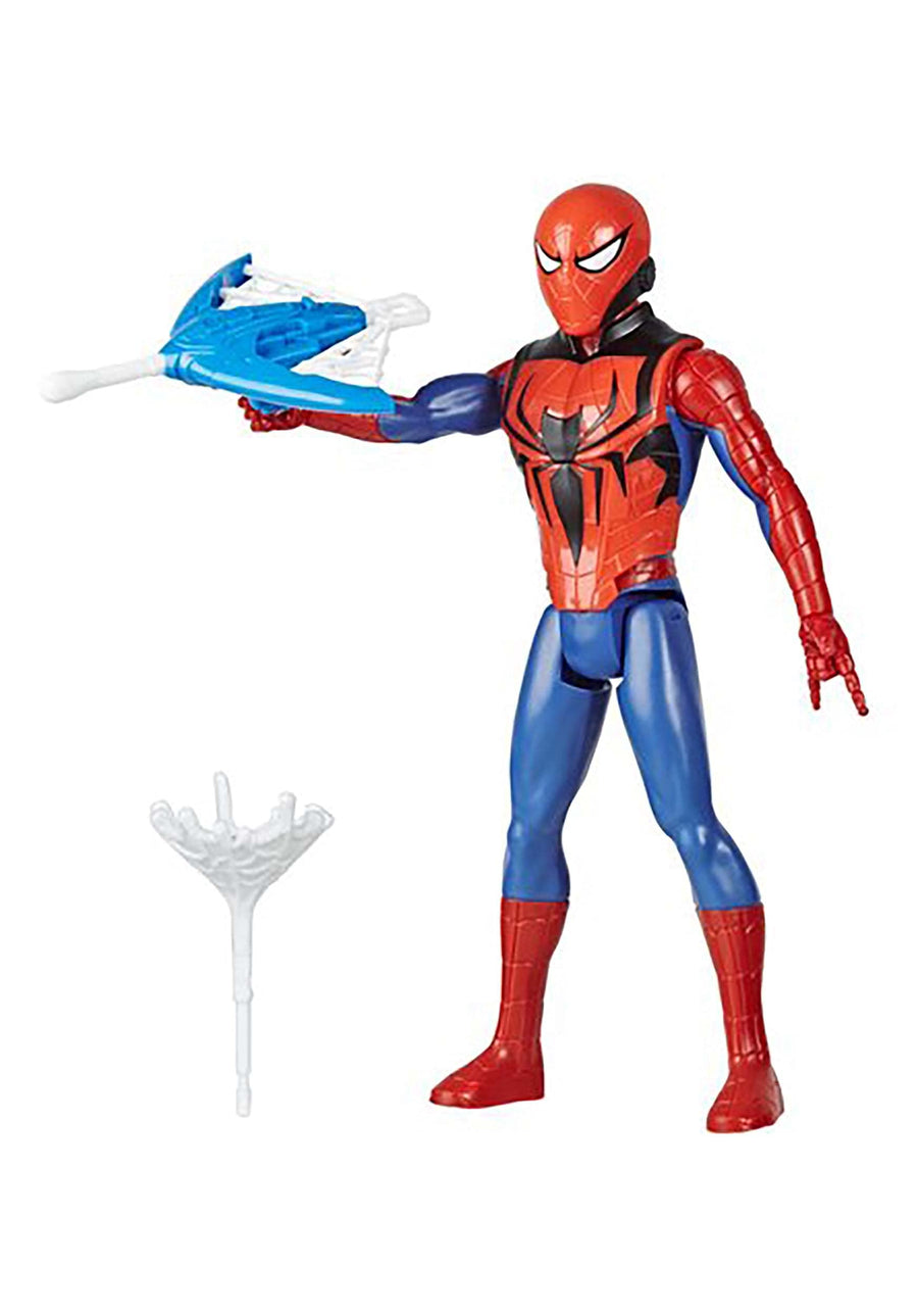Marvel Titan Hero Series Blast Gear Action Figure Toy with Blaster, 2 Projectiles and 3 Armor Accessories, for Kids Ages 4 and Up