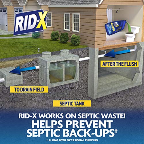 RID-X Septic Treatment, Septic Tank Treatment, 6 Month 