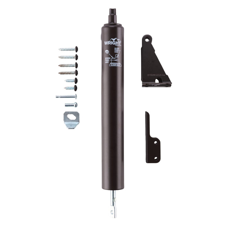 V820AFB Light Duty Pneumatic Screen and Storm Door Closer Florida Bronze