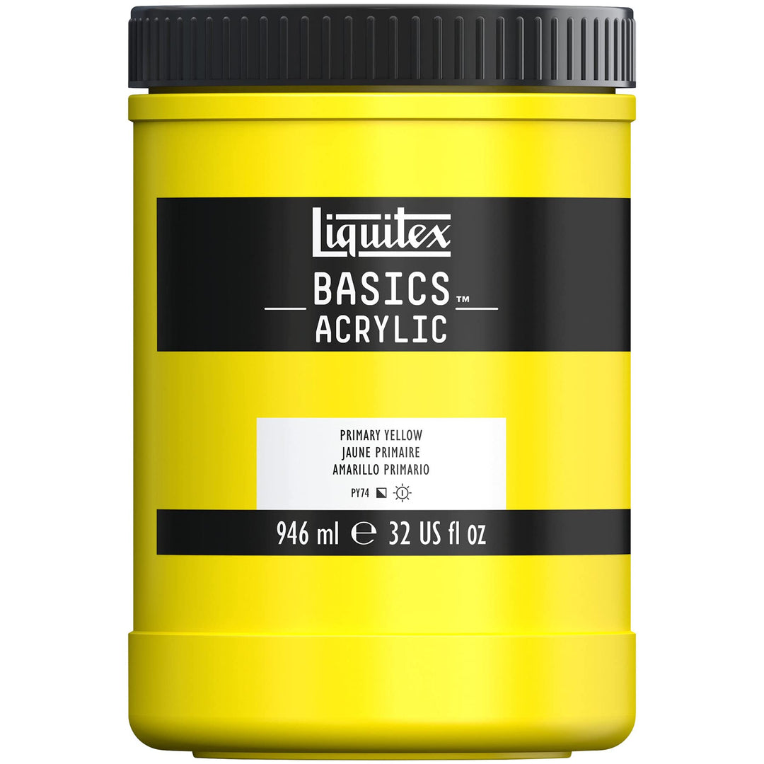 Liquitex BASICS Acrylic Paint, 946ml (32-oz) Jar, Prima