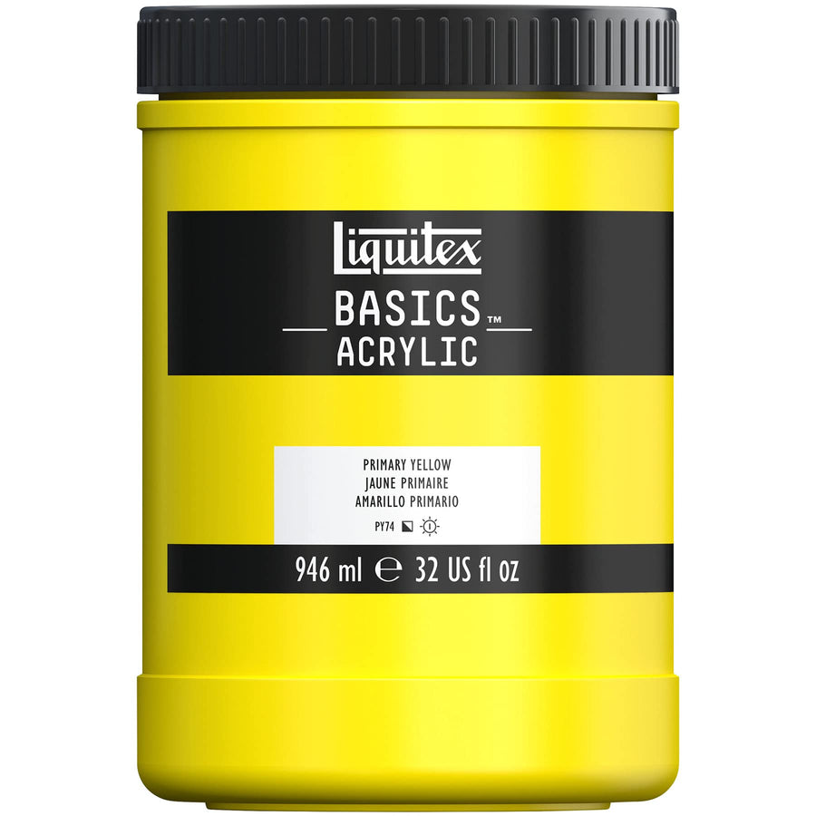 Liquitex BASICS Acrylic Paint, 946ml (32-oz) Jar, Prima