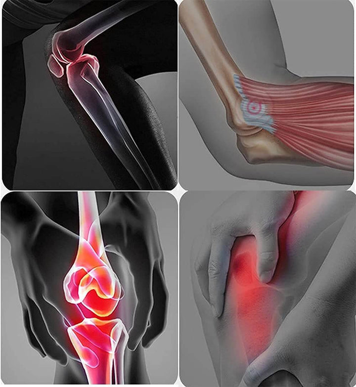 2pcs Ultra Knee Elite Knee Compression Sleeve - Professional Knee Brace, Elastic Knee Wraps Patella Stabilizer with Silicone Gel Spring Support, Knee Support Non-slip for Men Women (Grey, Medium)