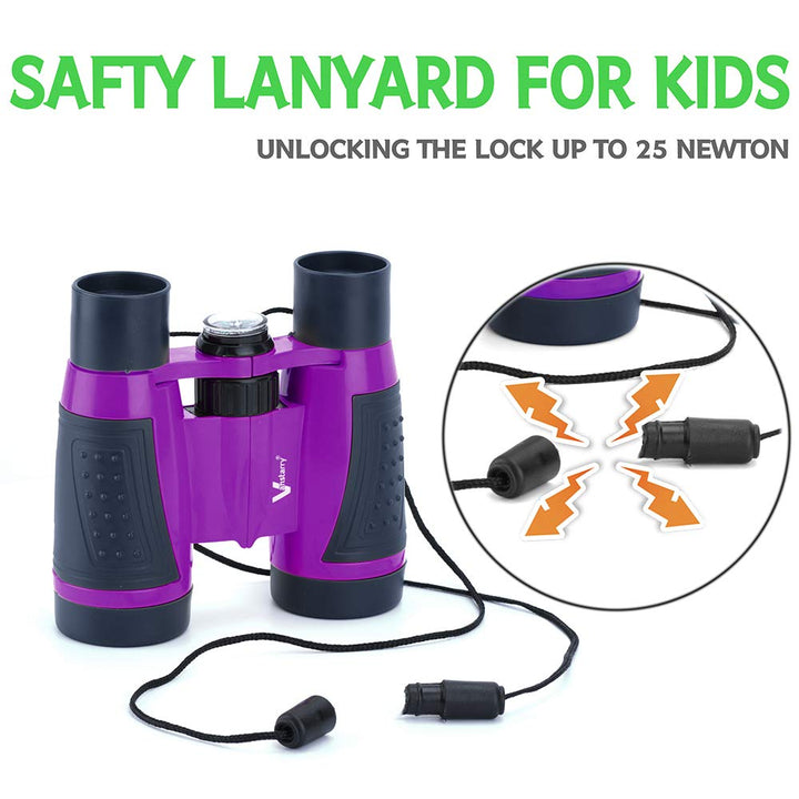 Vanstarry Compact Binoculars for Kids Bird Watching Hik