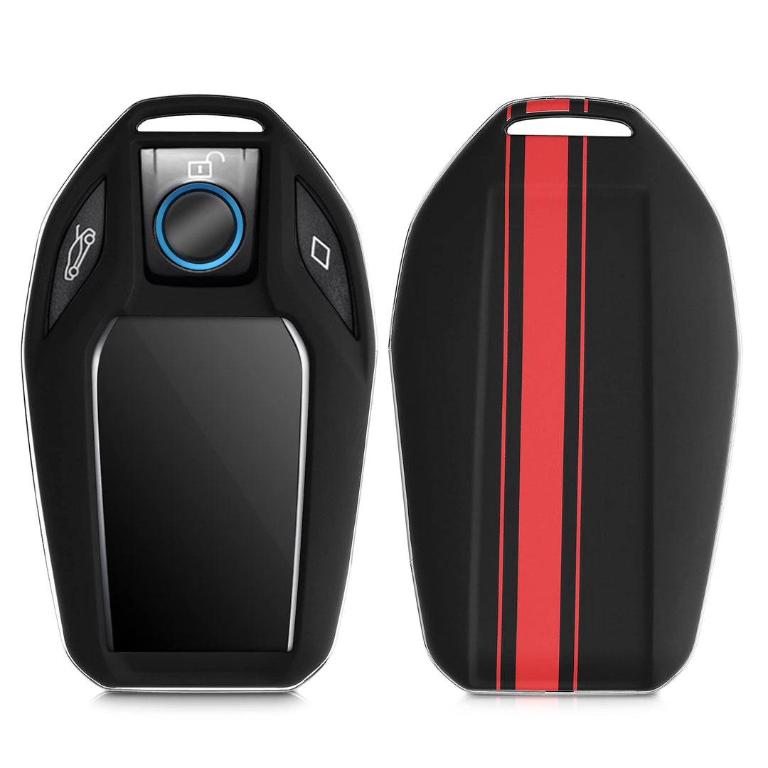 kwmobile Key Cover Compatible with BMW - Carbon