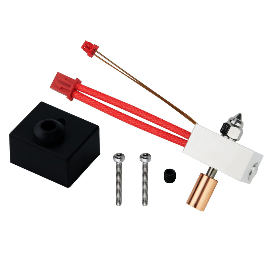 Sprite Extruder Pro Upgrade 300 High Temperature Bimetal Heatbreak Plated Copper Heater Block Nozzle, Heater Sensor for Ender 3 S1 Pro CR10 Smart Pro, Sermoon V1 3D Printer (Upgrade kit)