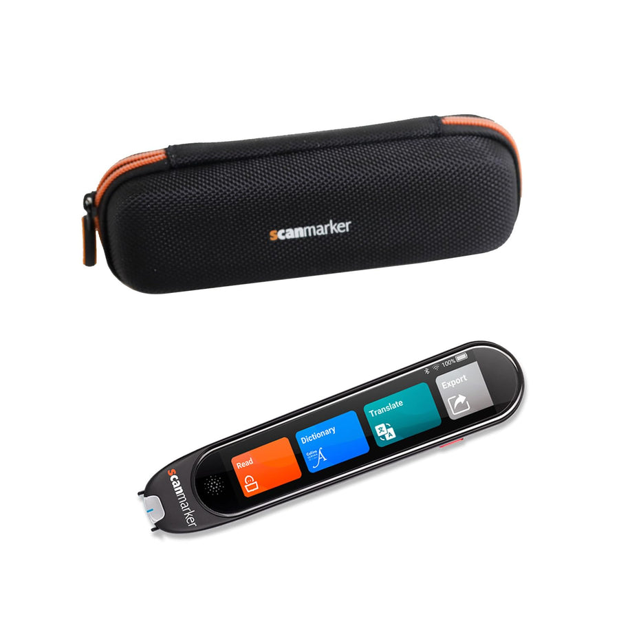 Pro & Case Bundle | Reading Pen & Translation Pen | Assistive Tool for Dyslexia, Learning Difficulties & Language Learners
