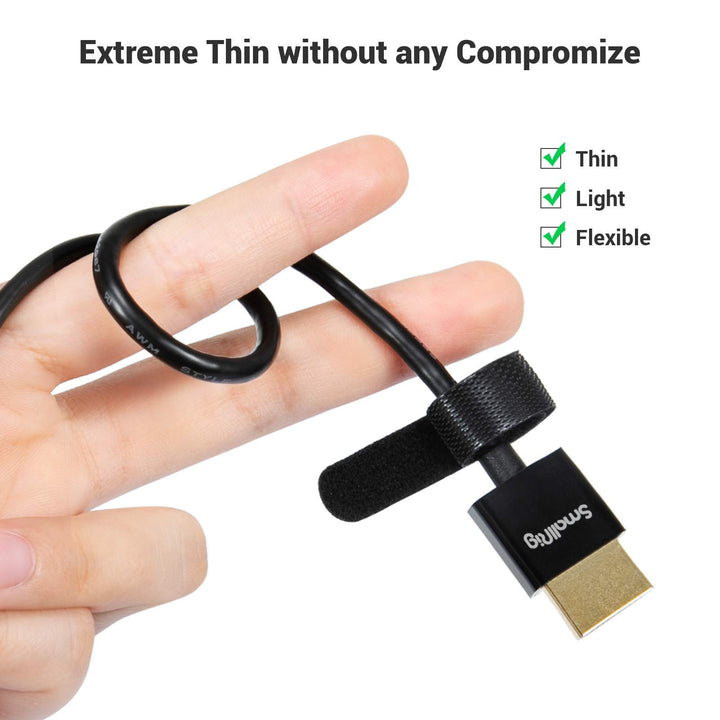 SMALLRIG D to A HDMI Cable Ultra Thin HDMI Cable 55cm/1
