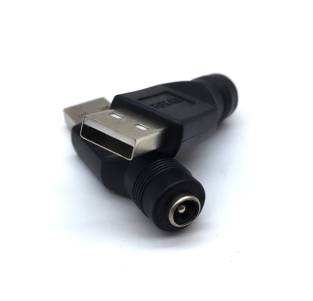 Traovien USB to DC Power Adapter, 2PCS USB 2.0 Male to 