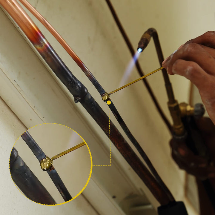 40 Pcs Brass Welding Rods 1.5 mm 2 mm in Brazing Rods B