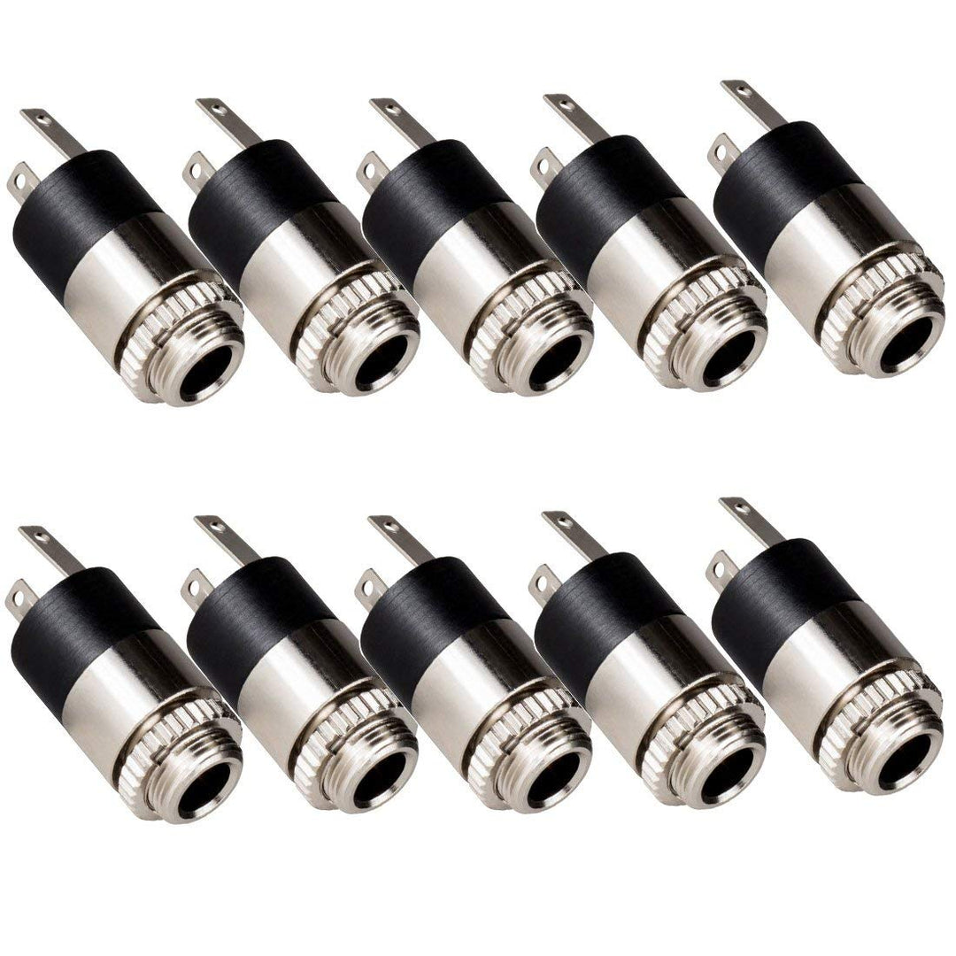 Nine to Nine 3.5mm Stereo Jack Panel Mount Connector Pa