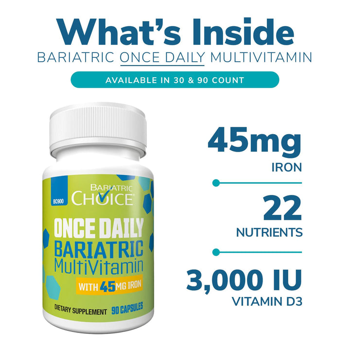 Bariatric Choice Once Daily Bariatric Multivitamin Caps