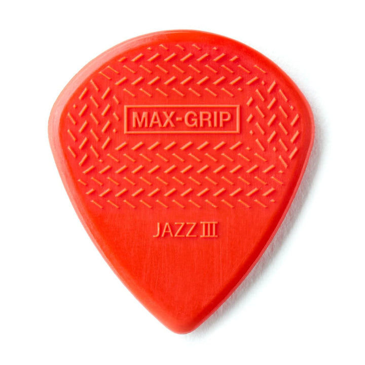 Dunlop Max-Grip Jazz III, Red Nylon, 24/Bag