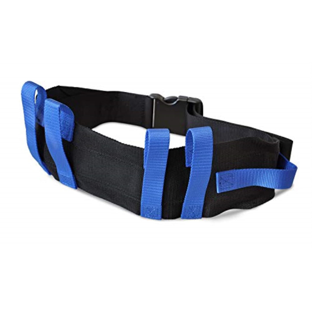 NYOrtho Gait Belt (275lbs) - Transfer Belt with 6 Heavy Handles -Lift Assist for Elderly and Patient Care - Gait Belts Transfer Belts for Seniors with Easy Fasten Buckle | Adjustable Size 28” to 55”