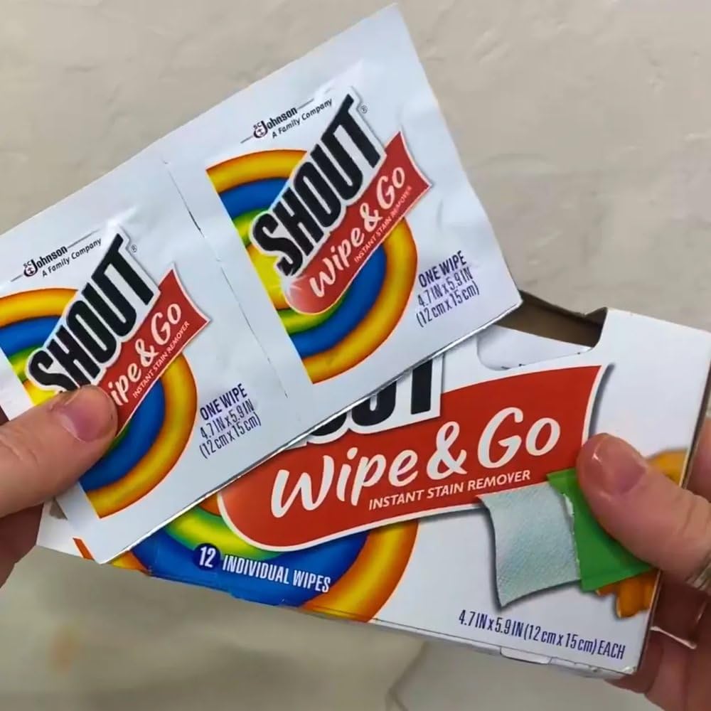 Shout Stain Remover Wipes-12 ct.