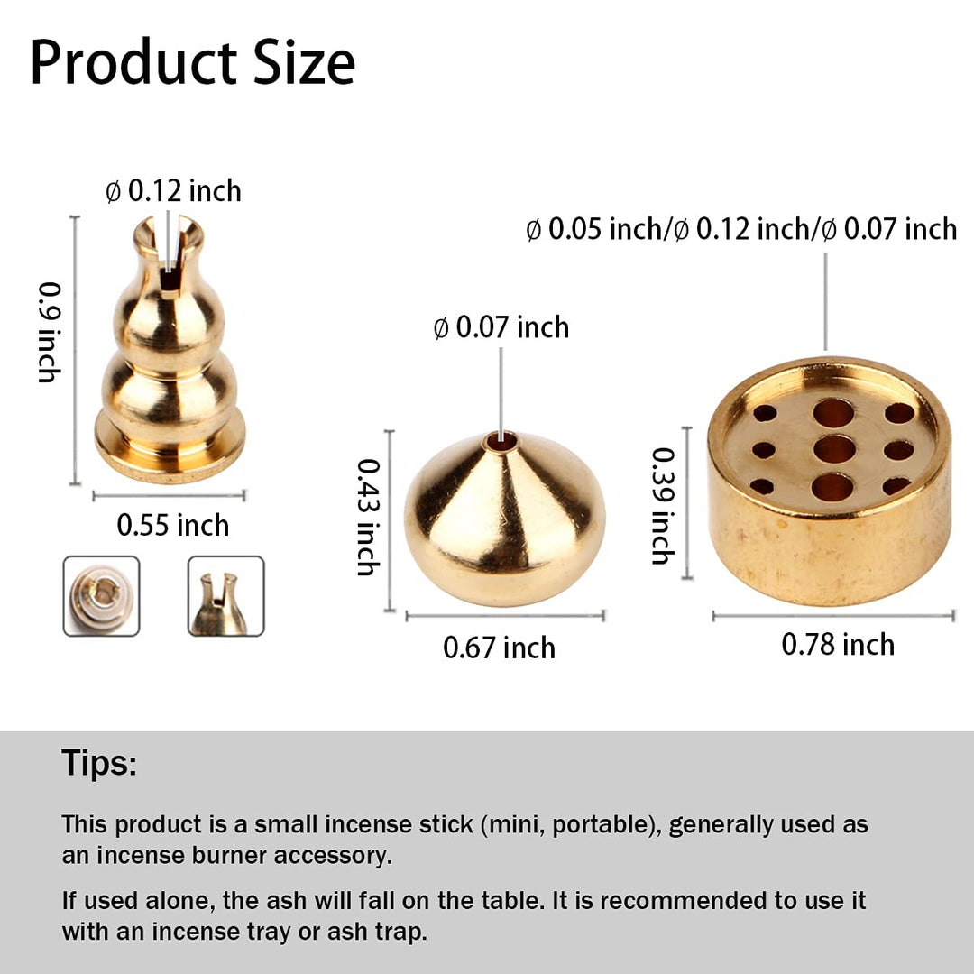4 in 1 Incense Burner Dragon Pattern, Alloy Incense Stick Holder 4 inches Perfect Incense Accessory for Spiritual Denomination, Meditation, Yoga, Home Decor Fragrance (Two Dragons)
